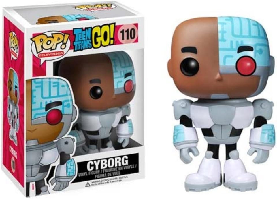 Funko POP TV: Teen Titans Go! - Cyborg Action Figure