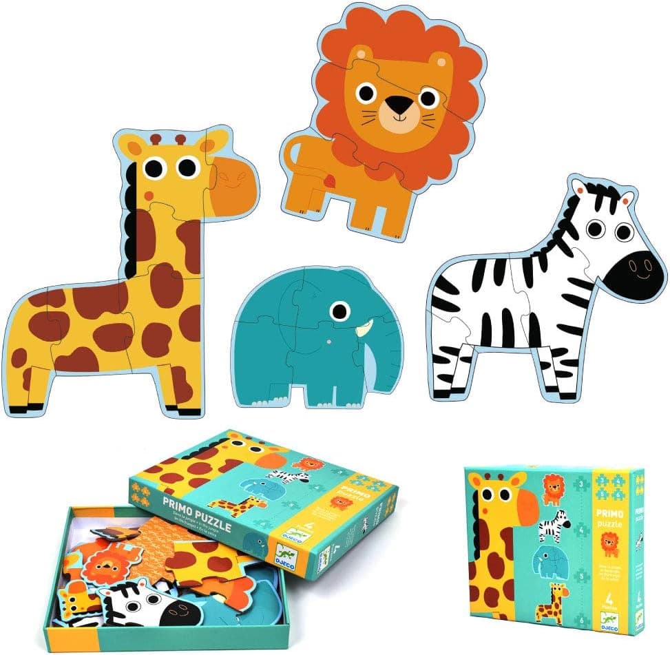 DJECO Honore & Friends Progressive Jigsaw Puzzle