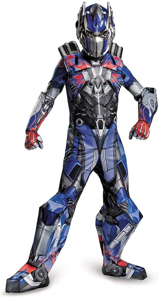 Disguise Age Of Extinction Transformers Optimus Prime Prestige Child Costume