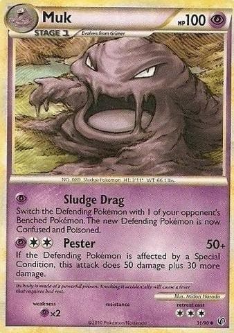 Pokemon - Muk (31/90) - HS Undaunted