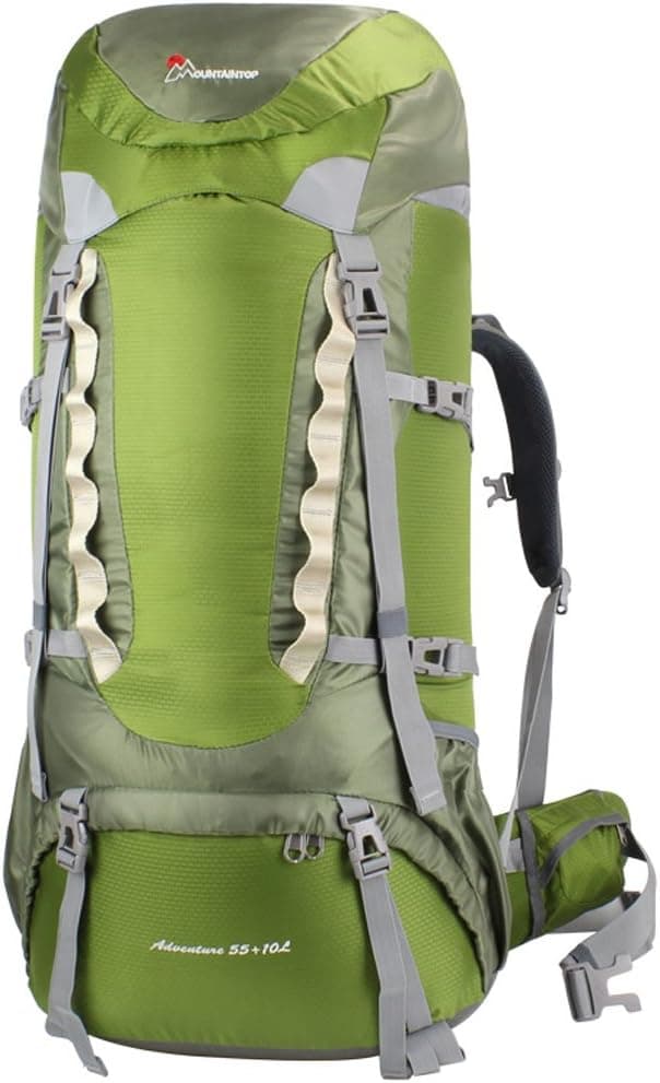 MOUNTAINTOP 60L Hiking Backpack (Green1)