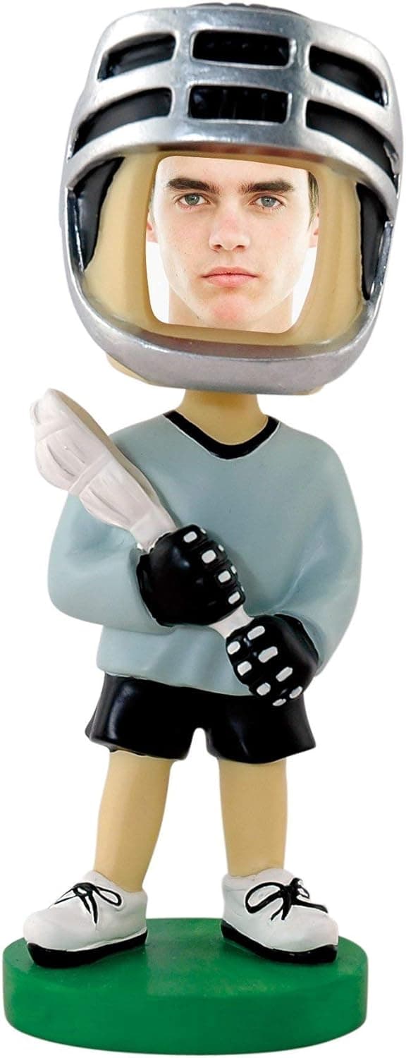 Neil Enterprises Inc. Male Lacrosse Photo Bobble Head