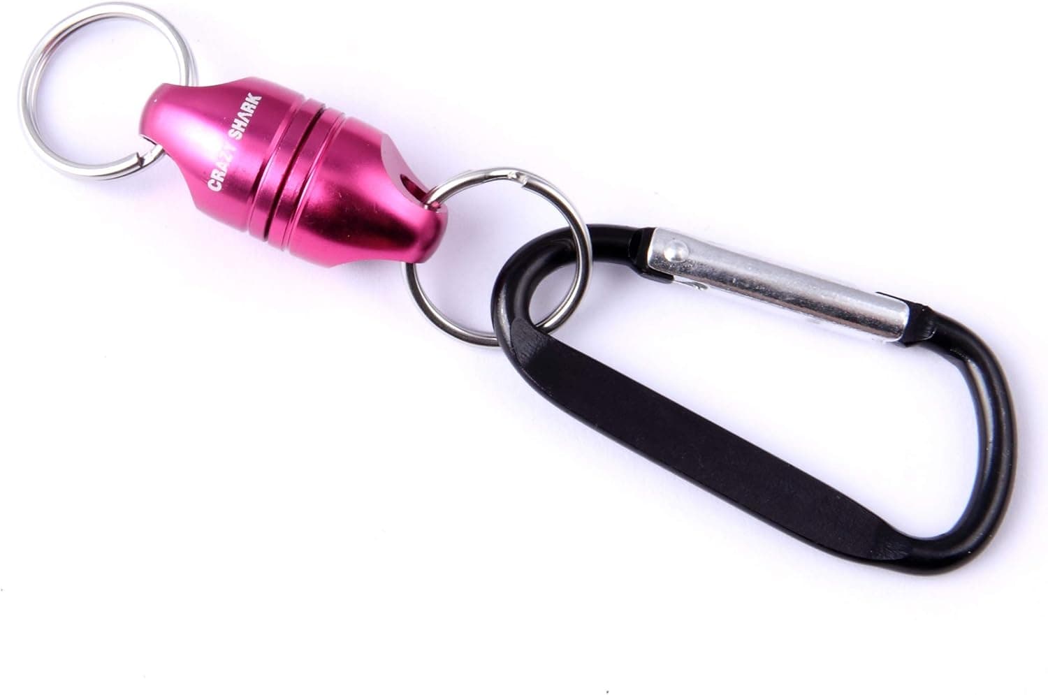 CRAZY SHARK Magnetic Net Release Aluminum Shell for Fly Fishing