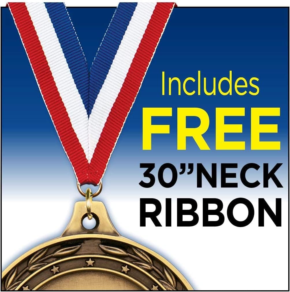 Gold Chili Cook Off Medals - 2.5" Flaming Hot Chili Pot Cooking Award Medals
