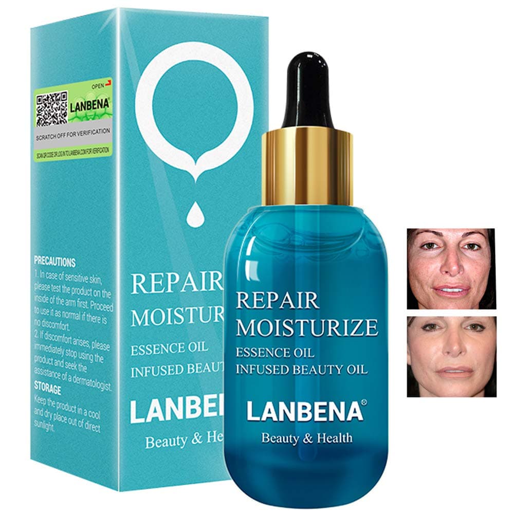 Face Hyaluronic Acid Repair Essential Oil Skin Care Serum for Nourishing Repairing Damaged Skin Making Face Water-and-Oil Balance