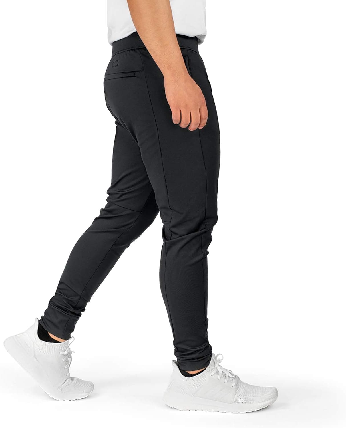 Contour Athletics Men's Joggers Hydrafit Track Pants Men's Sweatpants Active Sports Running Workout Pant Zipper Pockets