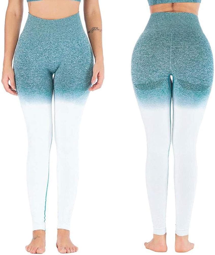 Women’s High Waist Seamless Leggings Gym Tight Yoga Pants Tummy Control Workout Leggings Fitness Shark