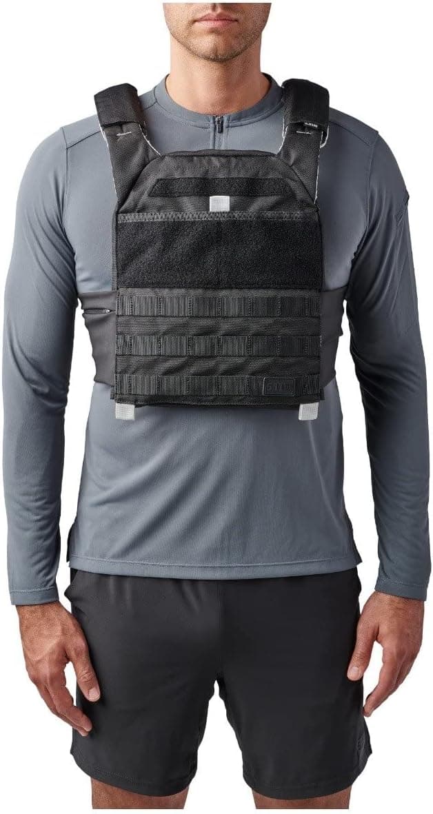 5.11 Tactical TacTec Trainer Weight Vest, Tough 600D Nylon, Style 56693