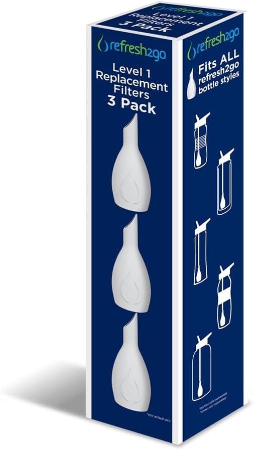 Refresh2go refresh2go Filter Replacements (3-Pack)