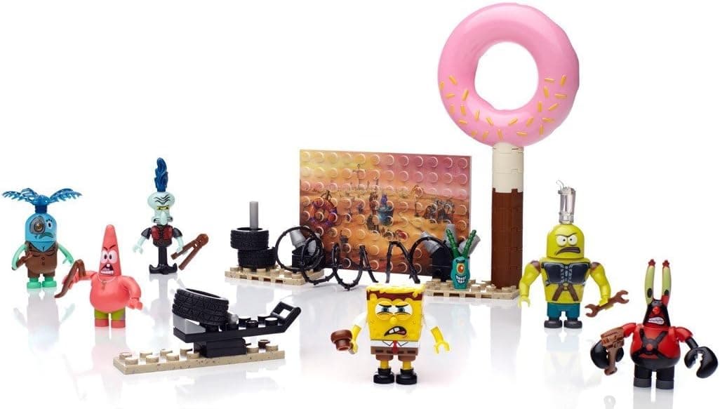 Mega Bloks SpongeBob SquarePants Post-Apocalypse Figure Pack