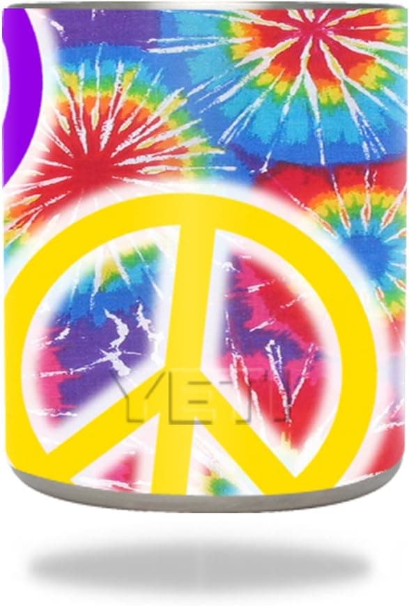 MightySkins Skin Compatible with YETI 10 oz Rambler Lowball wrap Cover Sticker Skins Peaceful Explosion