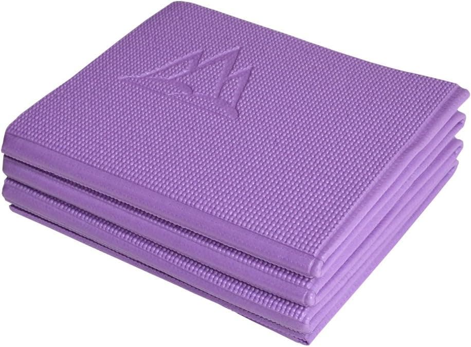 Khataland YoFoMat - Ultra Thick Best Foldable Yoga Mat with Travel Bag, Extra Long 72-Inch, Free From Phthalates & Latex
