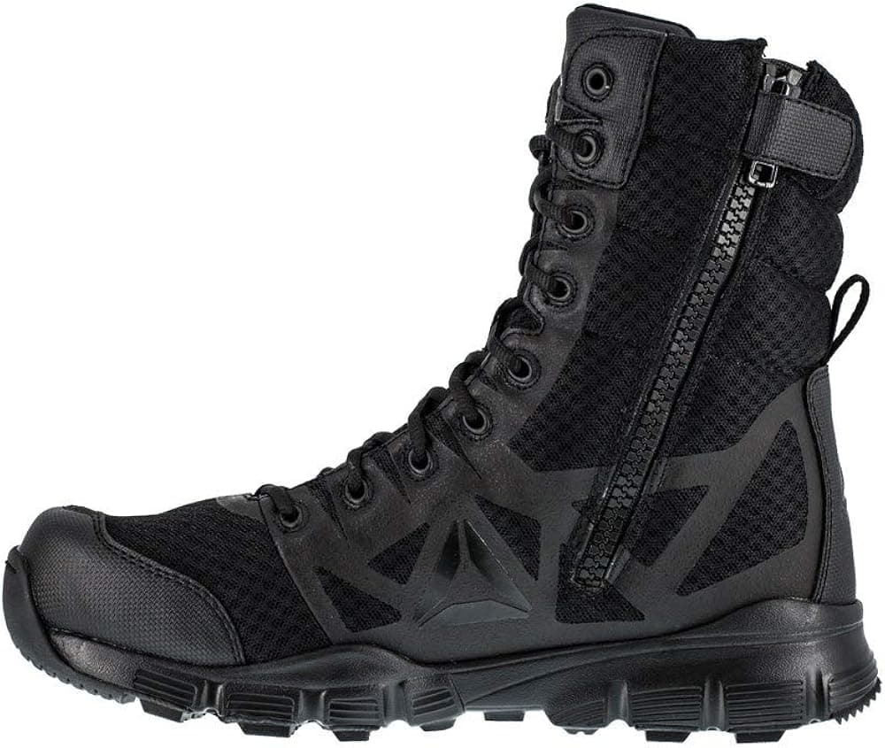 Reebok Men's Dauntless 8" Tactical Boots with Side Zip