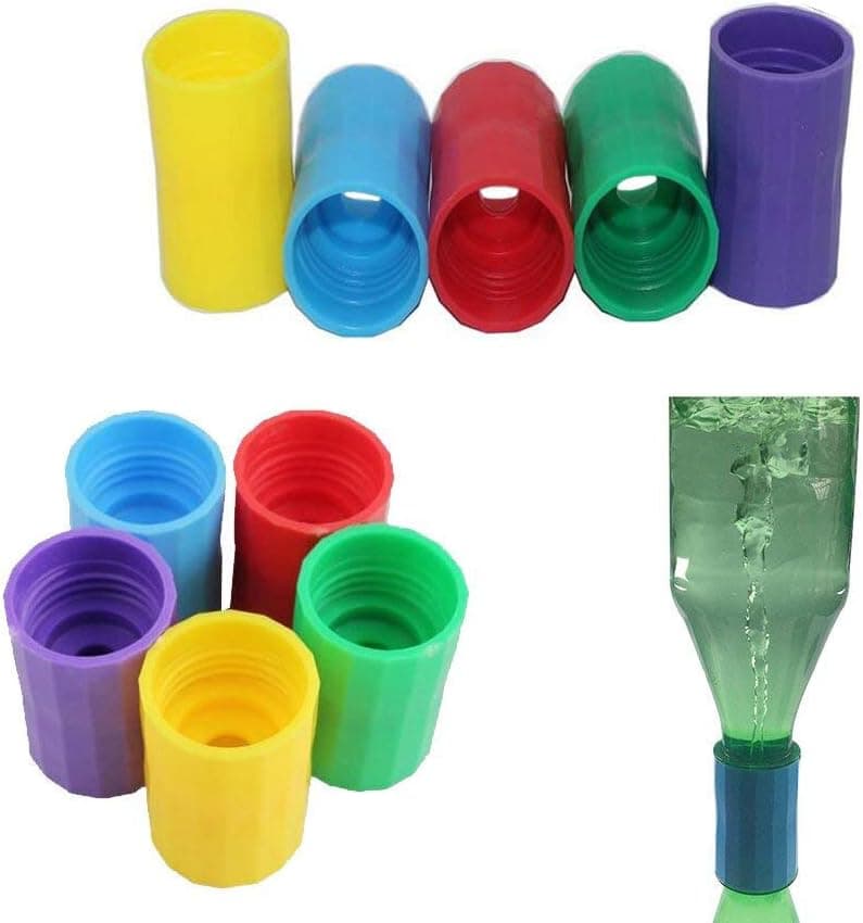 Oopsu 10PCS Vortex Bottle Connectors, Tornado in A Bottle for Students or Other Children