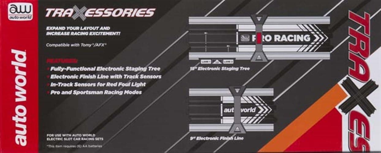 Auto World RS289/04 Dragstrip Electronic Staging Tree/Finish Line