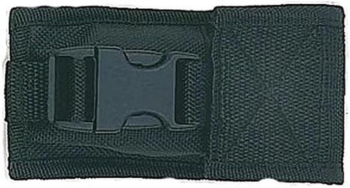 Fury Tac Sheath with Hook and Loop and Clip Folding Pocket Knife Pouch, Tactical Nylon Black, 4 to 4.75-Inch