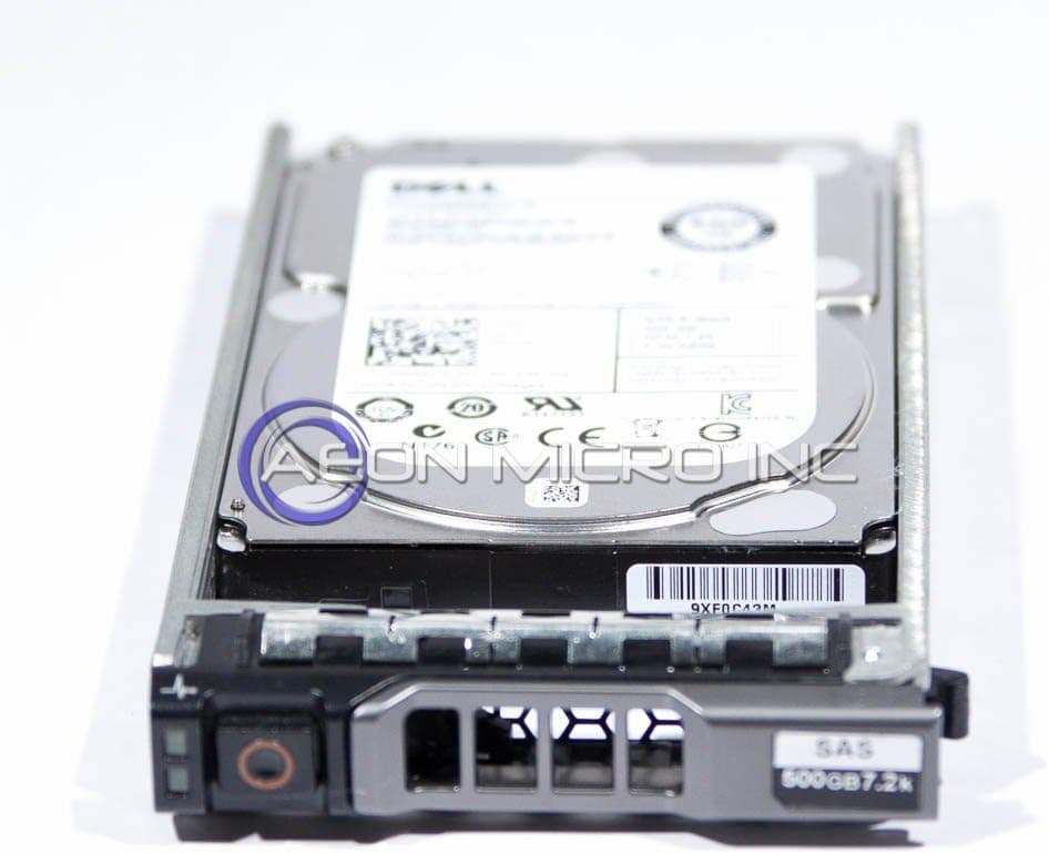 Dell Compatible 500GB 7.2K 6Gb/s 2.5" SAS HD -Mfg# 0R734K (Comes with Drive and Tray)