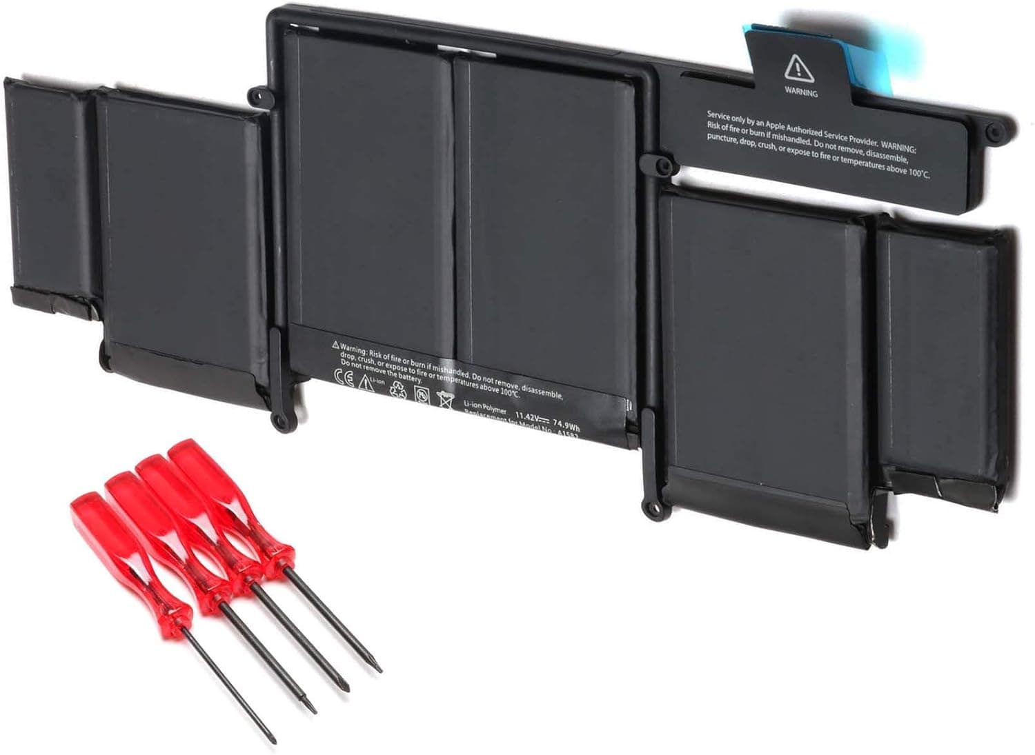 A1582 Battery Laptop Battery for MacBook Pro 13" Retina (2015 Version) Fit for MacBooPro 11,1 12,1 A1493 Battery for A1502(2013,2014 Version) ME864 ME865 ME867 EMC 2835[Li-Polymer 11.3V 74.9Wh]