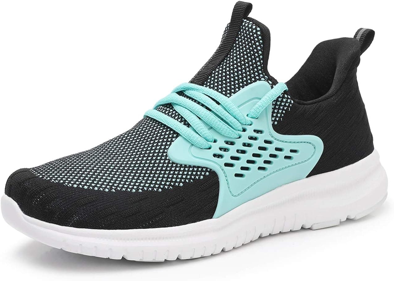 acelyn Women's Light Running Shoes - Slip On Athletic Fashion Sneakers Breathable Running Walking Tennis Shoes for Sports Gym Travel