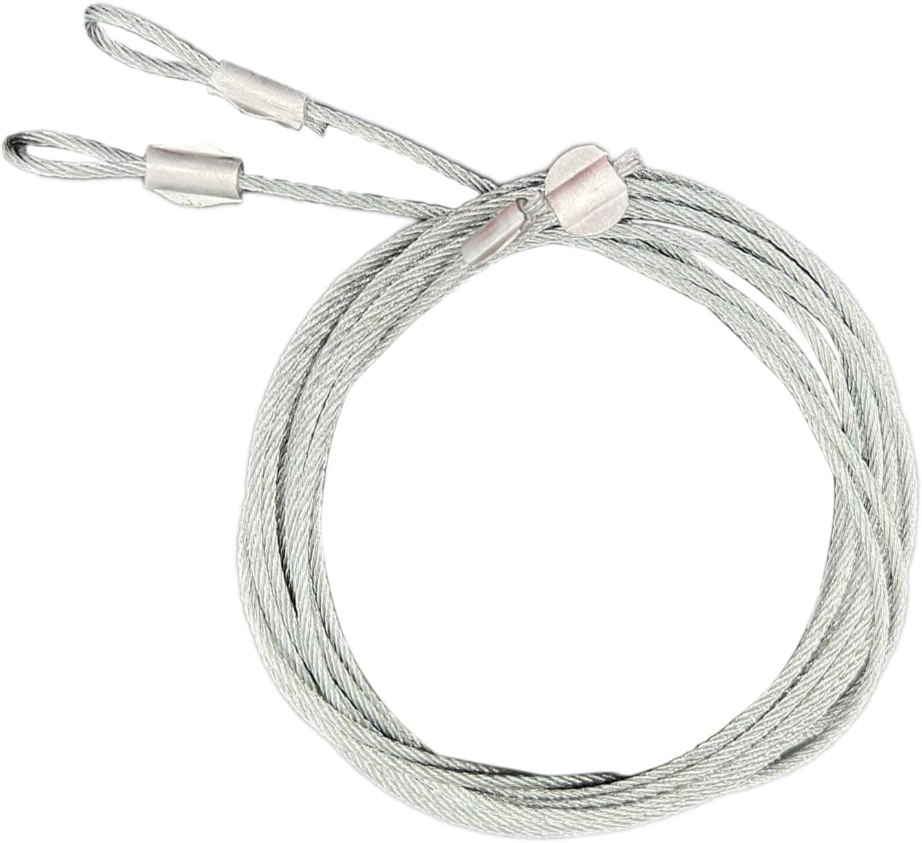 1 Pair of 8' Heavy Duty Garage Door Cable Replacement for Torsion Springs/Lift Spring (8 Foot)