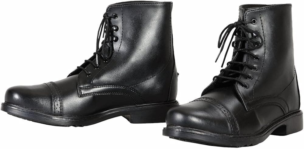 TuffRider Kid's Starter Lace Up Laced Paddock Boots