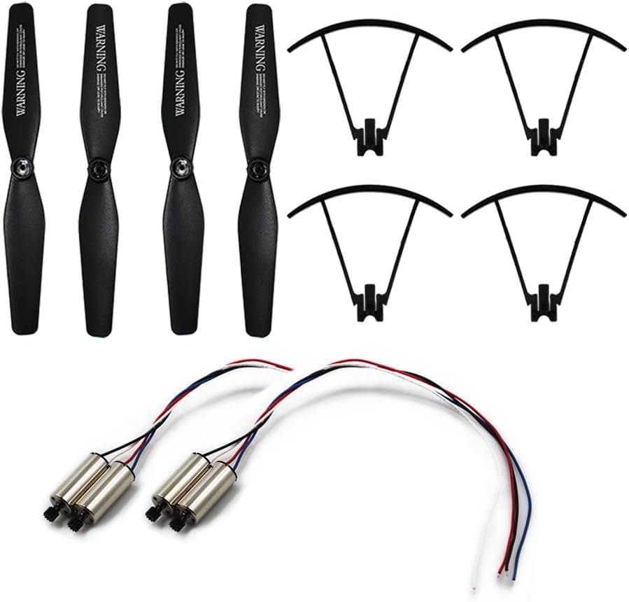 BTG Spare Parts Kit for VISUO XS809 XS809HC XS809HW XS809W Foldable Quadcopter Drone - Propellers Protective Frames and Motors