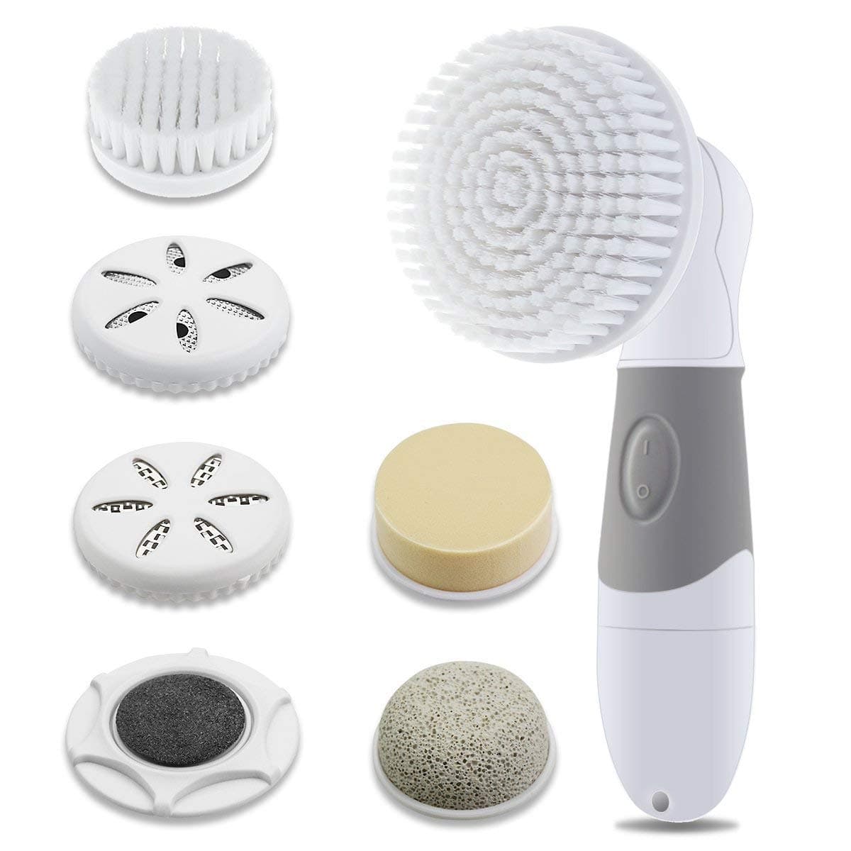 Face Brushes Waterproof 7-in-1 for Skin Care,Body,Foot and Face Cleansing