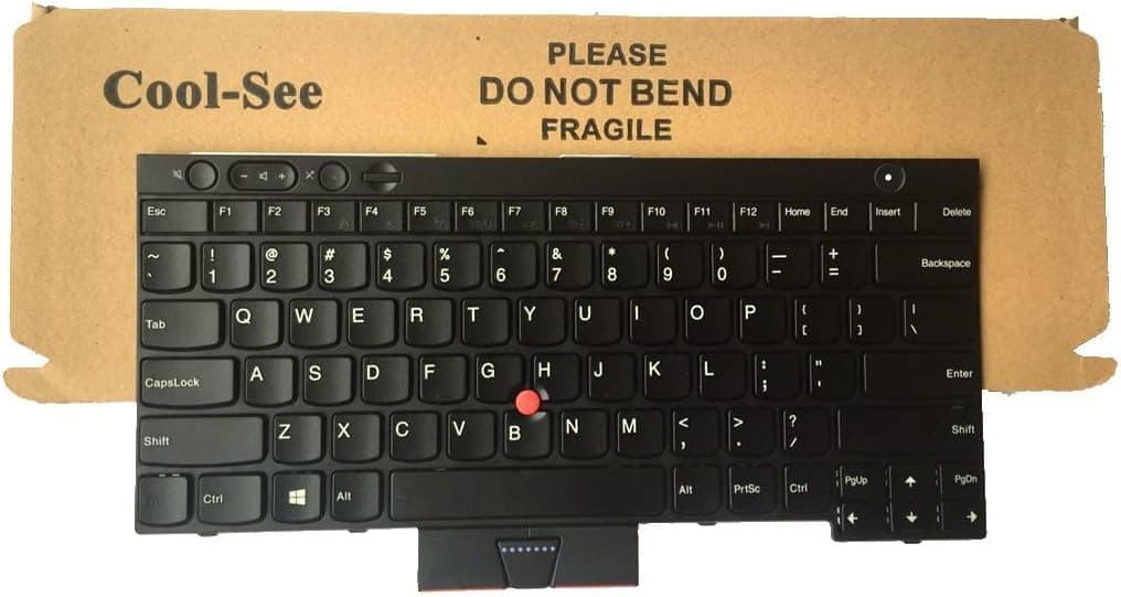 Cool-See Keyboard for Lenovo IBM Thinkpad T430 T430S T430I (Not Fit T430U) X230 X230T X230I (Not Fit X230S) T530 W530 Without backlight