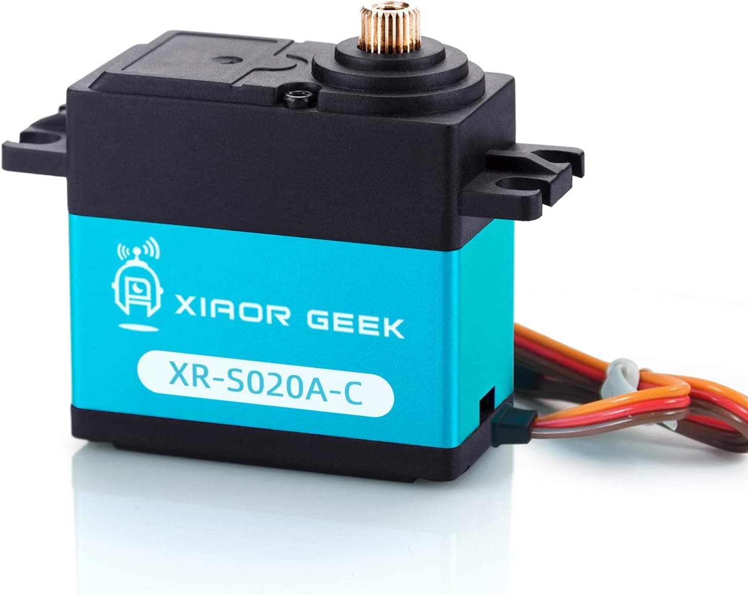 XiaoR Geek 25KG Digital Servo Motor High Torque Full Metal Gear Waterproof Motor for RC Model DIY, Robotic DIY, Control Angle 180°