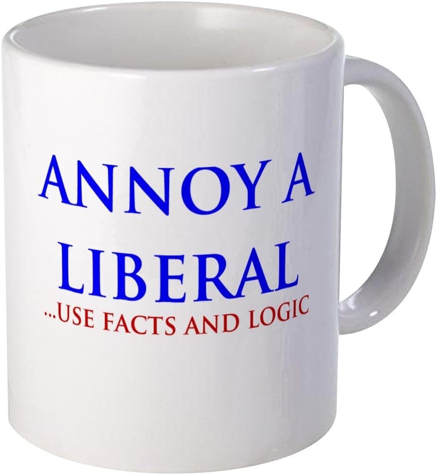 CafePress Annoy A Liberal Mug Ceramic Coffee Mug, Tea Cup 11 oz