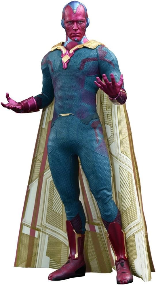 Hot Toys Movie Masterpiece Vision Avengers Age of Ultron Sixth Scale Acion Figure