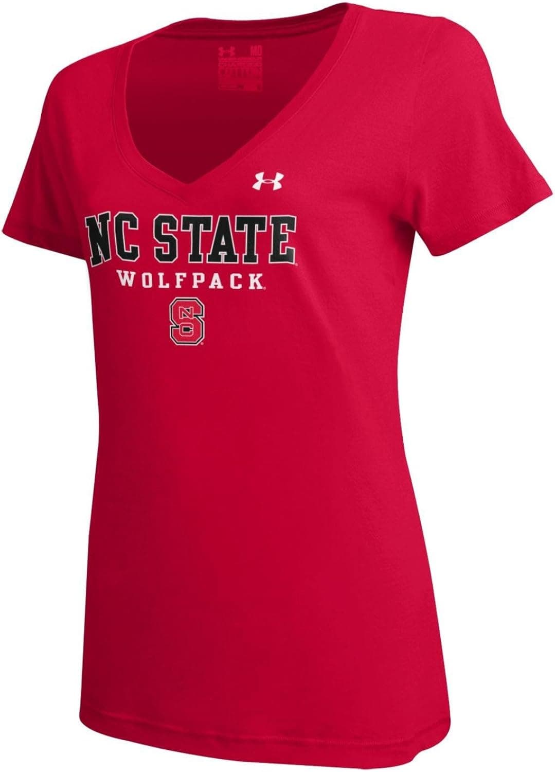 NCAA Under Armour Women's Charged Cotton V-Neck Tee
