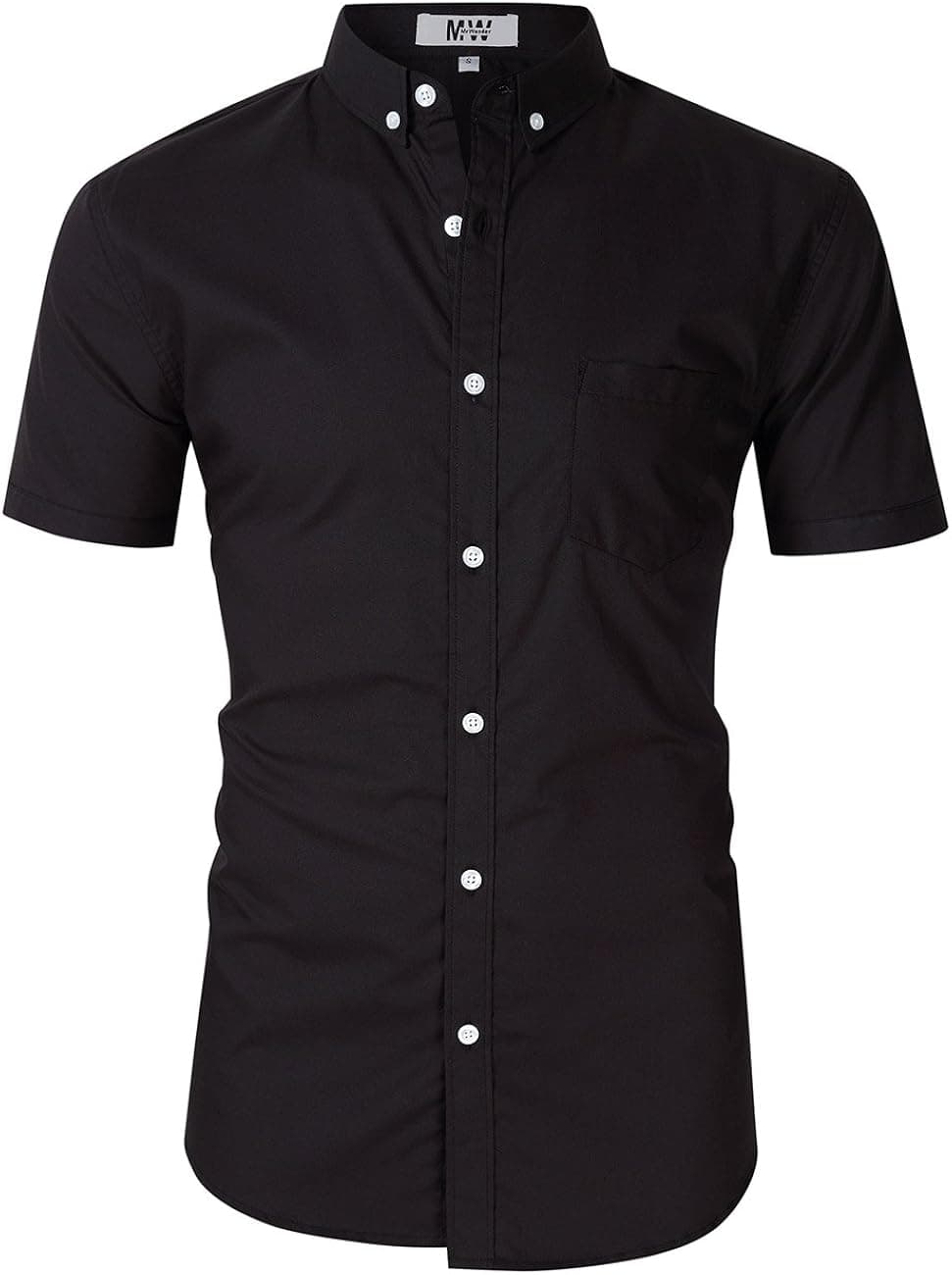 Mens Dress Shirts Regular Fit Long Sleeve Men Shirt Oxford Shirt