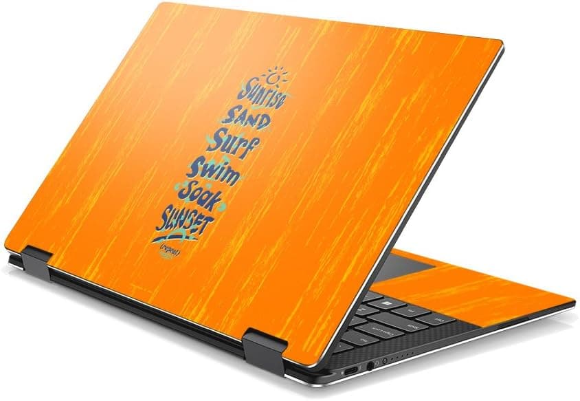 MightySkins Skin Compatible with DELL XPS 13 9365 2-in-1 (2017) - Beach Recipe | Protective, Durable, and Unique Vinyl Decal wrap Cover | Easy to Apply, Remove, and Change Styles | Made in The USA