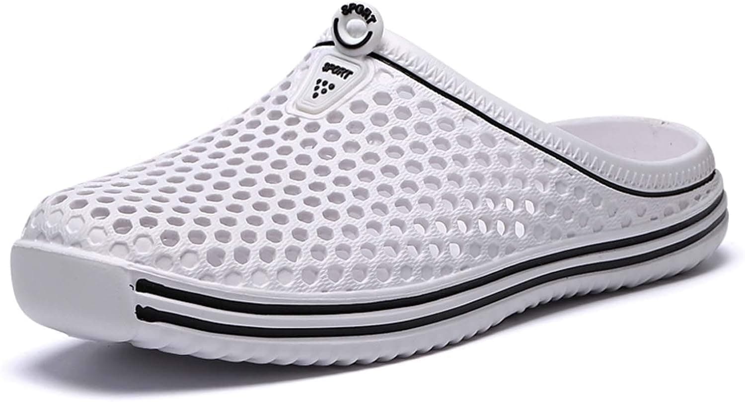 YUKTOPA Garden Clogs Shoes Women's Men's Breathable Mule Sandals Water Slippers Footwear
