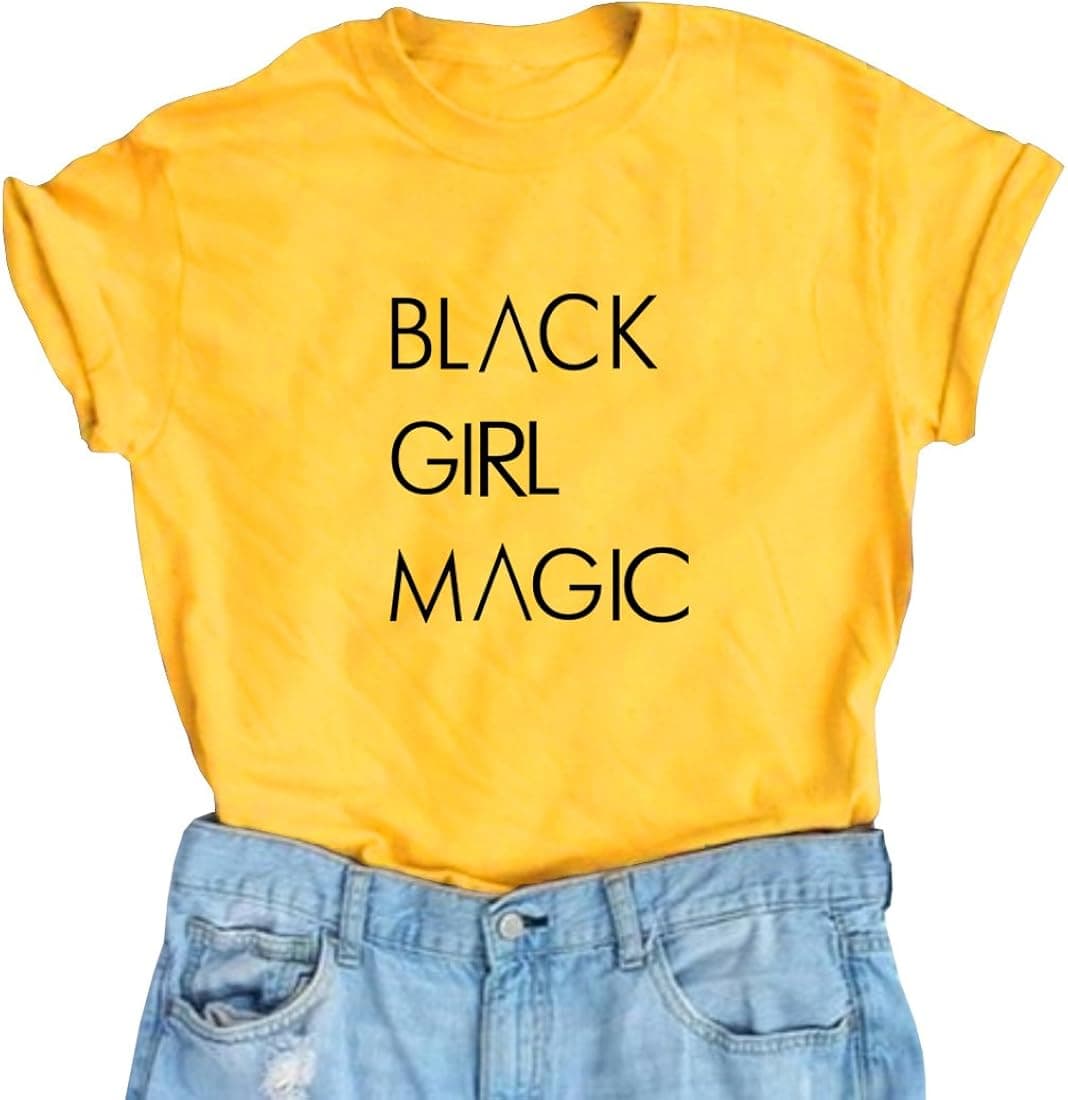 BLACKOO Women Fashion Summer T-Shirts Casual Crewneck Girl Tops Tee