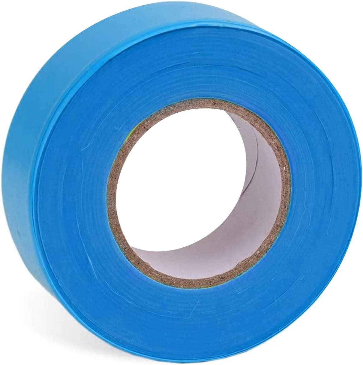 AdirPro 12 Pack Fluorescent Flagging Tape - Multipurpose Neon Marking Tape - Great Visual Labeling & Tagging for Home & Workplace Use (Fluorescent Blue, 150 feet)