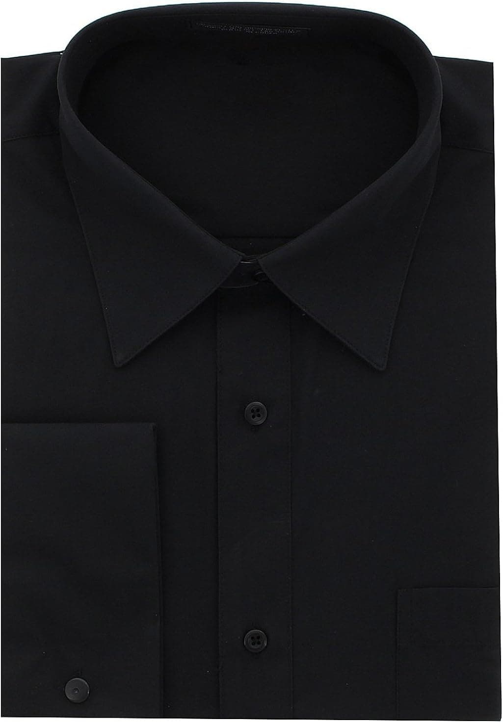 Delano Standard Fit French Cuffs Mens Dress Shirt