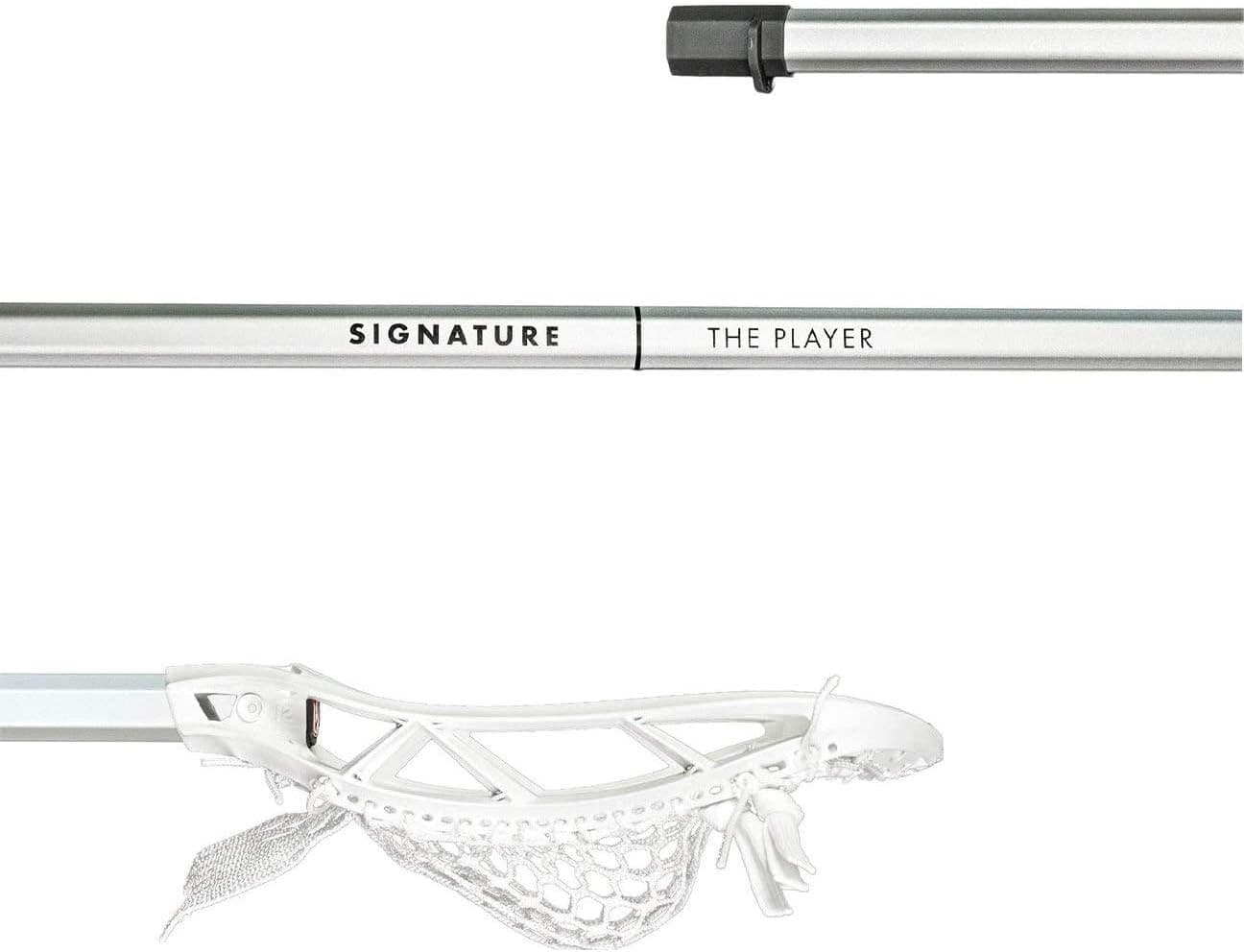 Signature Lacrosse Junior Lacrosse Stick - 28" Metal Shaft Lacrosse Stick - Available for Boys and Girls