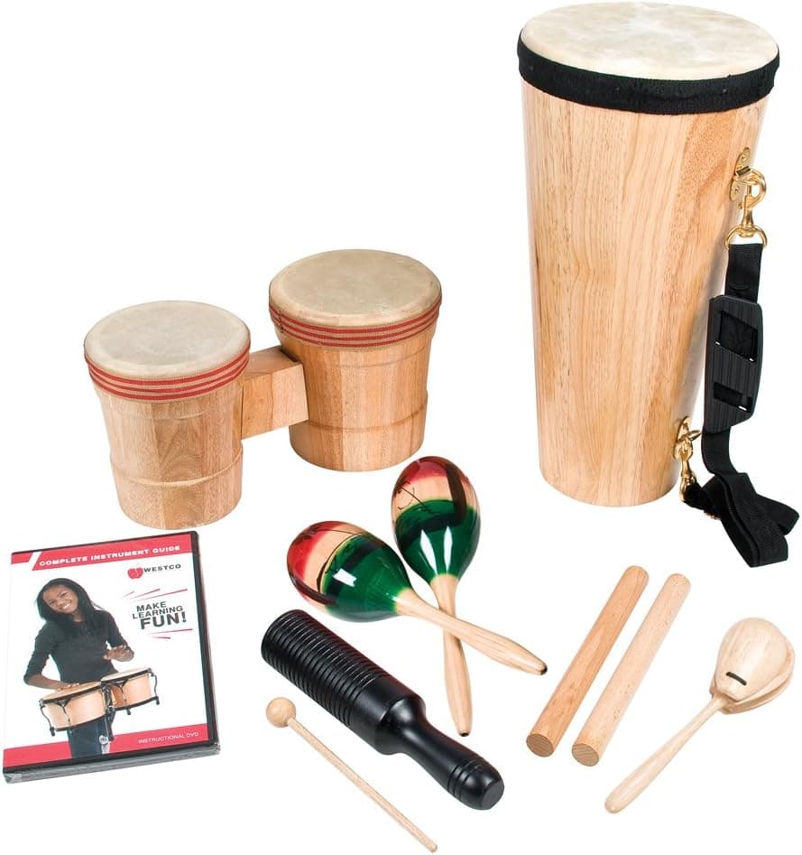 10-Piece Latin American Rhythmic Music Set (Teen/Adult)