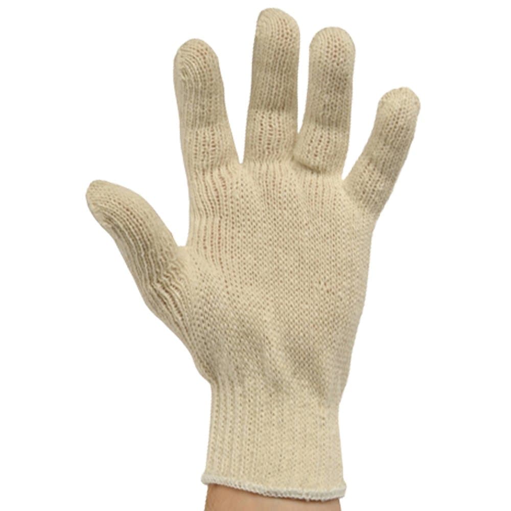 UltraSource Cotton/Polyester Work Gloves, Elastic Cuff, Light Weight (Pack of 12)