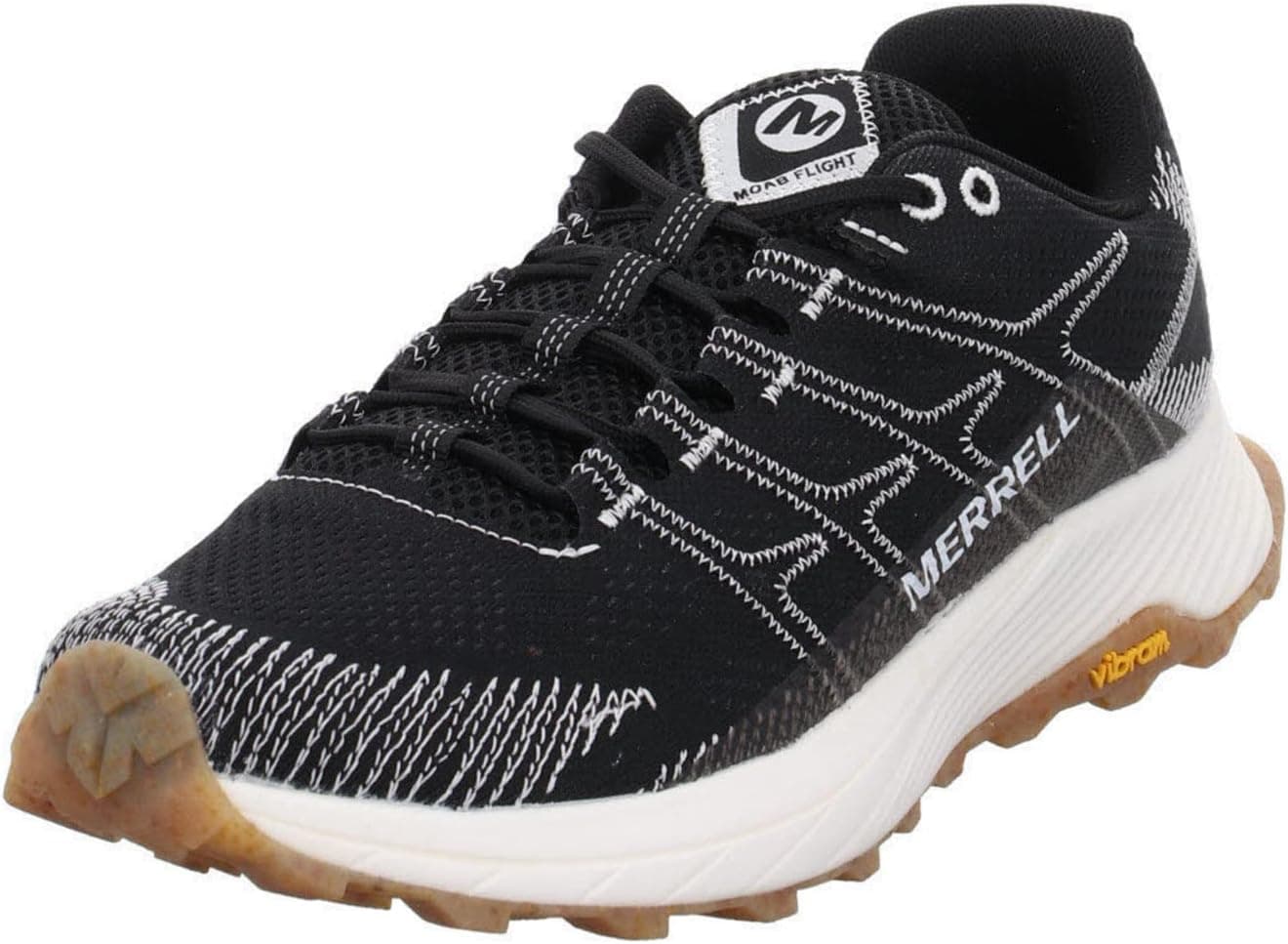 Merrell Moab Flight Solution Dye Black/White 9 M