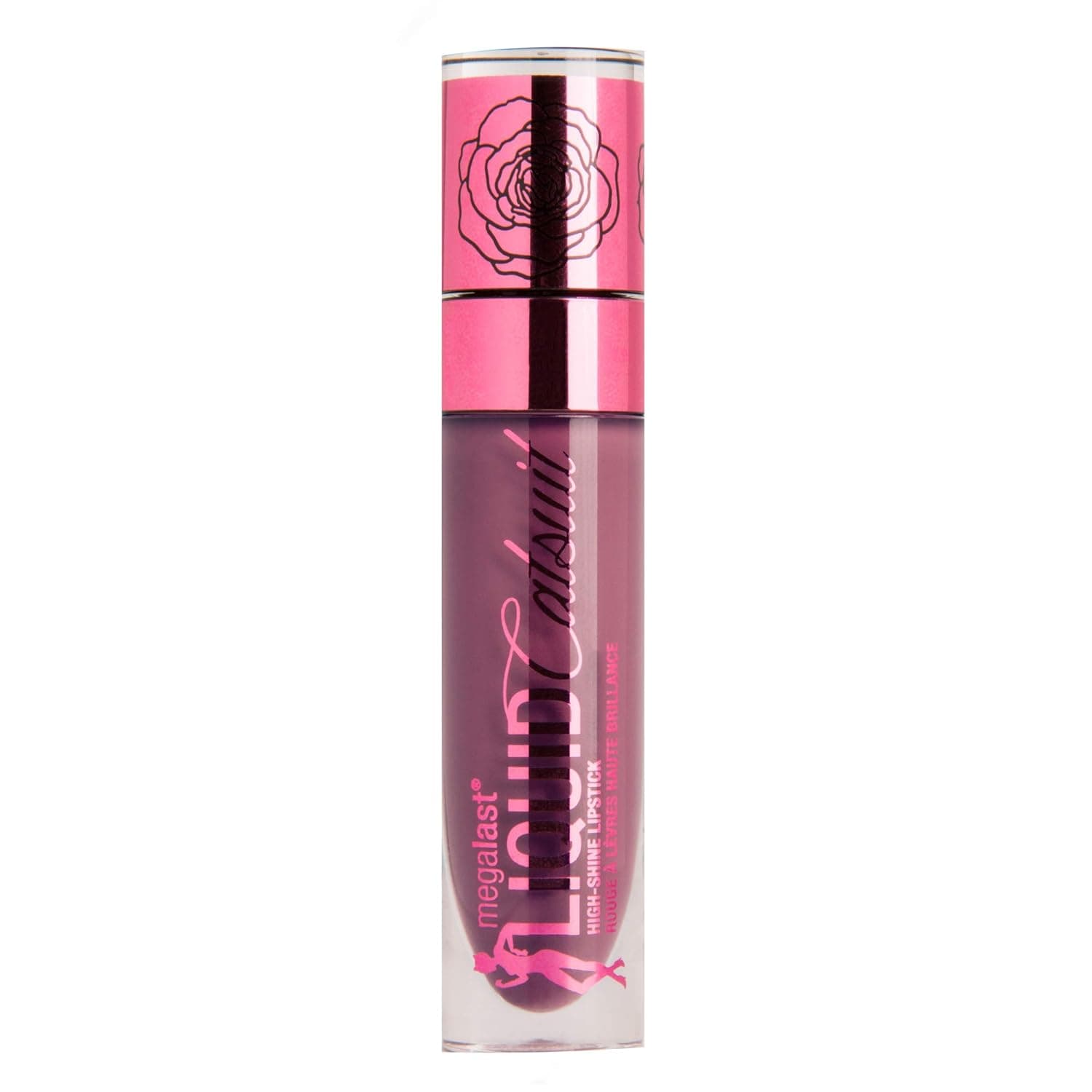 wet 'n wild Rebel Rose MegaLast Liquid Catsuit Hi-Shine liquid Lipstick, Bud Romance