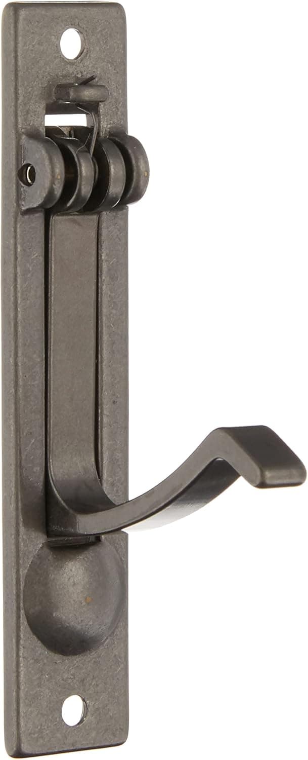 Baldwin 0465.050 Edge Pull, Satin Brass and Black