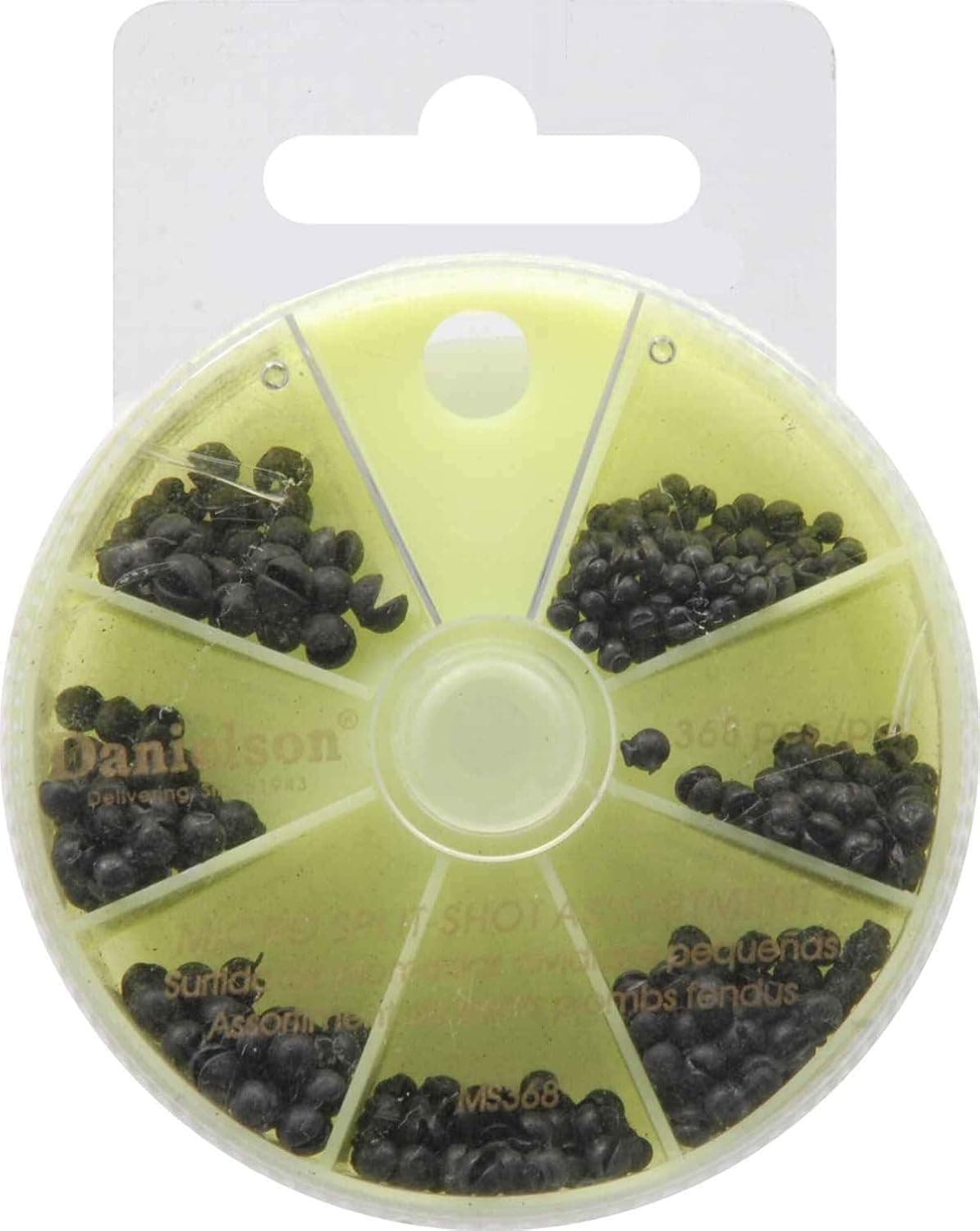 Danielson MS368 Sinker Selector Micro Split Shot 368-pc