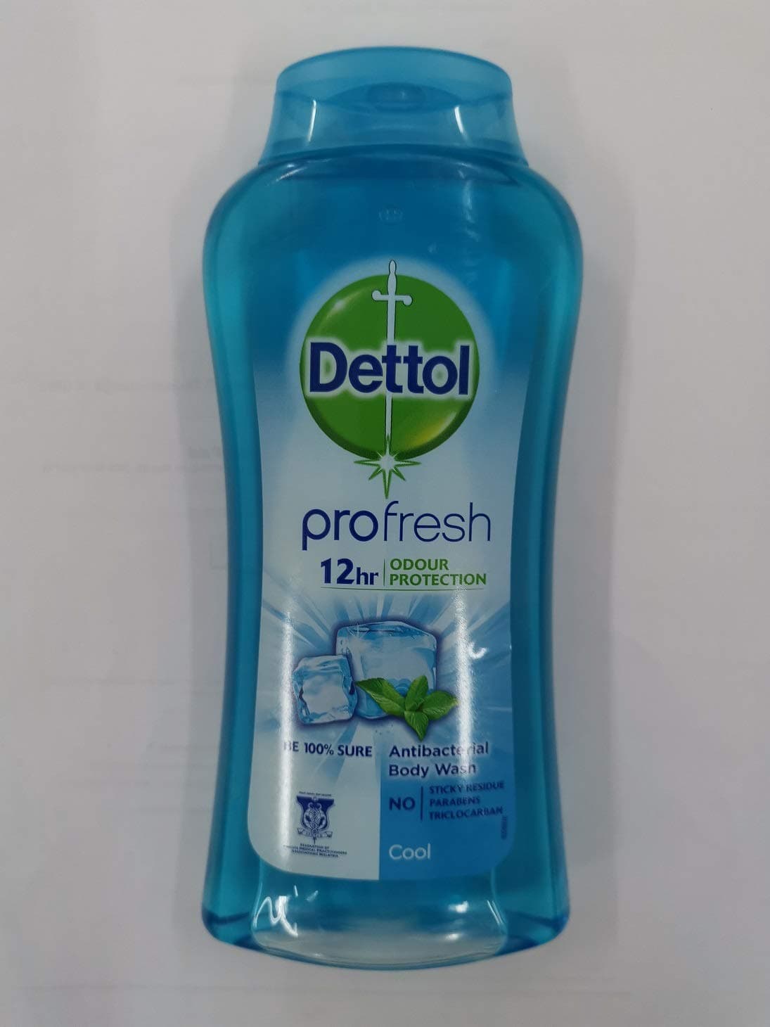 Dettol Shower Foam Cool 250ml - 100% Soap Free - pH Balanced - Contains Moisturiser