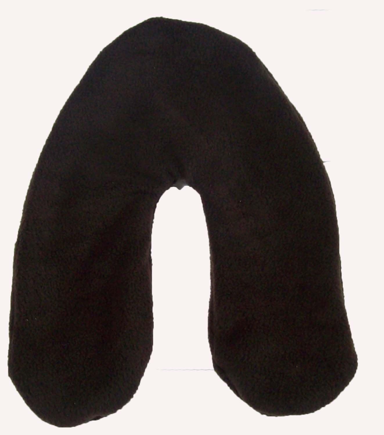 taketwopillows Neck Pillow 100% Organic Buckwheat Hulls. Medium Brown, Firm Fill.