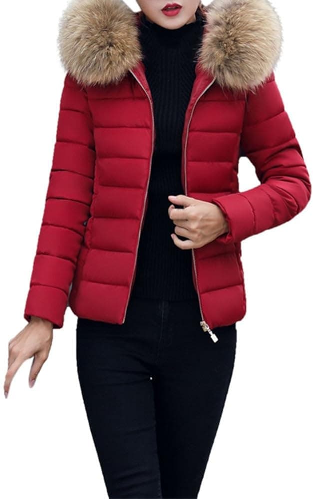 YOCheerful Women Down Coats Down Jacket Warm Winter Eiderdown Garment Coat Gilet Jacket