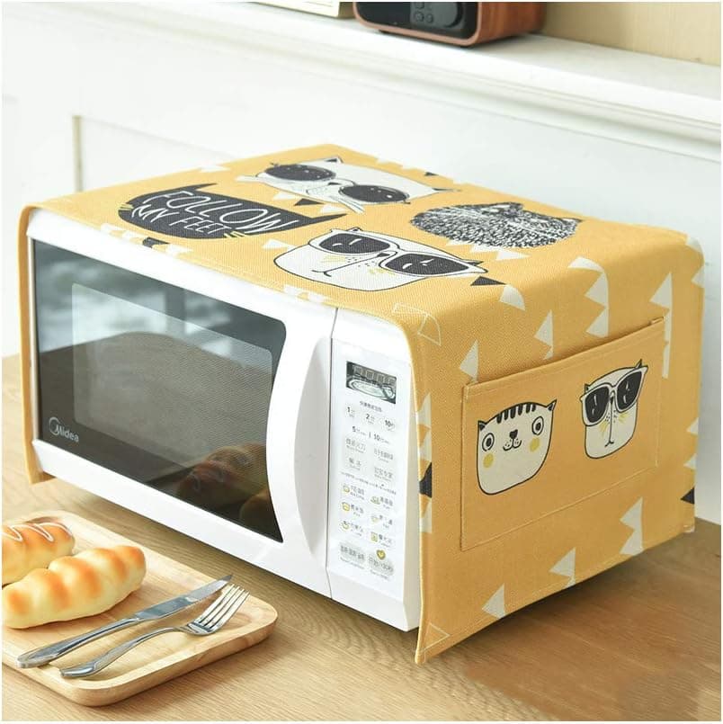 Toaster Cover/Microwave oven Broiler Appliance Cover,Dust and Fingerprint Protection (Cool Cat)