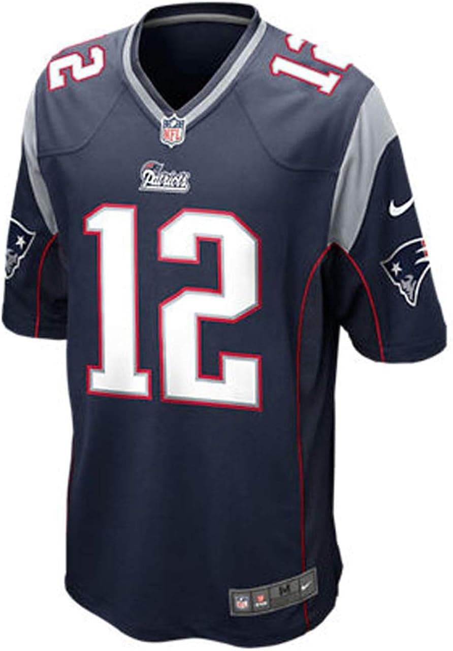 Tom Brady New England Patriots Youth Nike Game Navy Jersey (Youth X-Large 18-20)